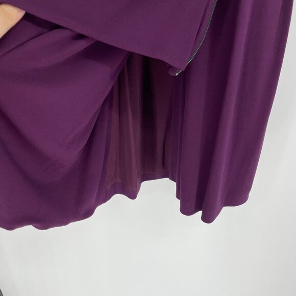 Gucci Purple Zipper cap sleeve sheath mini dress - Picture 15 of 16